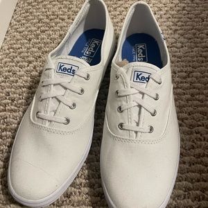 White womens Keds